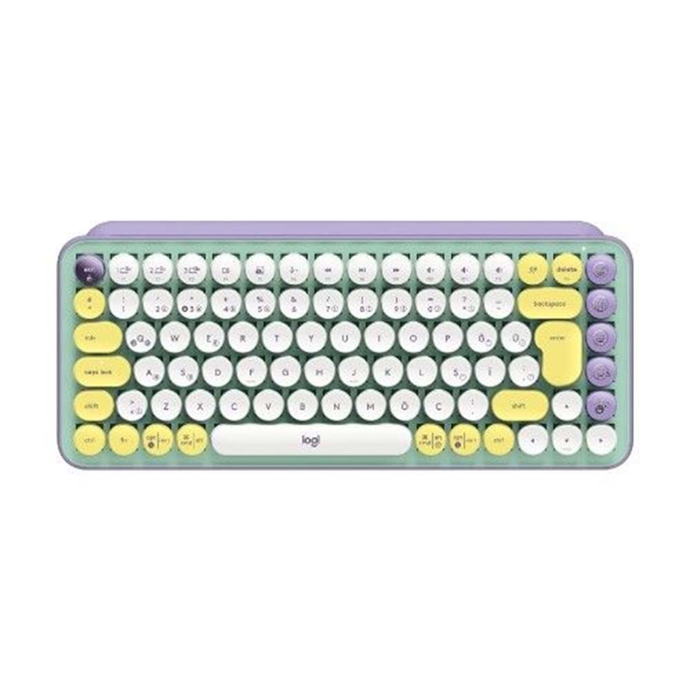 Logitech 920-010819 POP KEYS Kablosuz mekanik,sarı