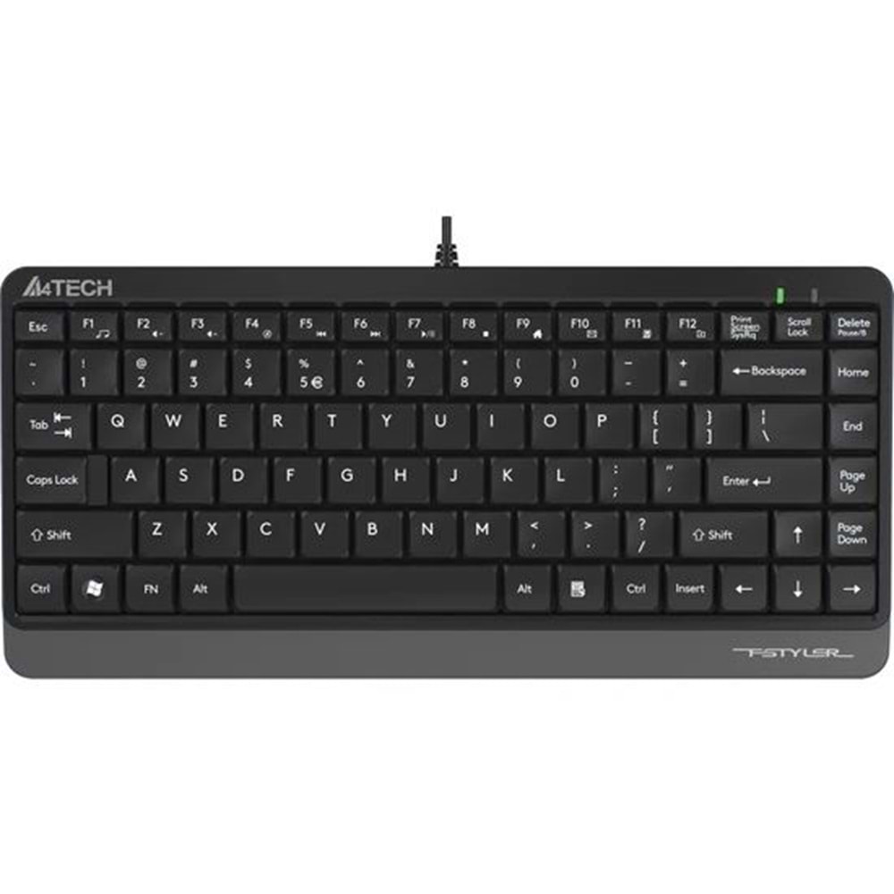 A4 Tech FK11 USB Q mini gri klavye