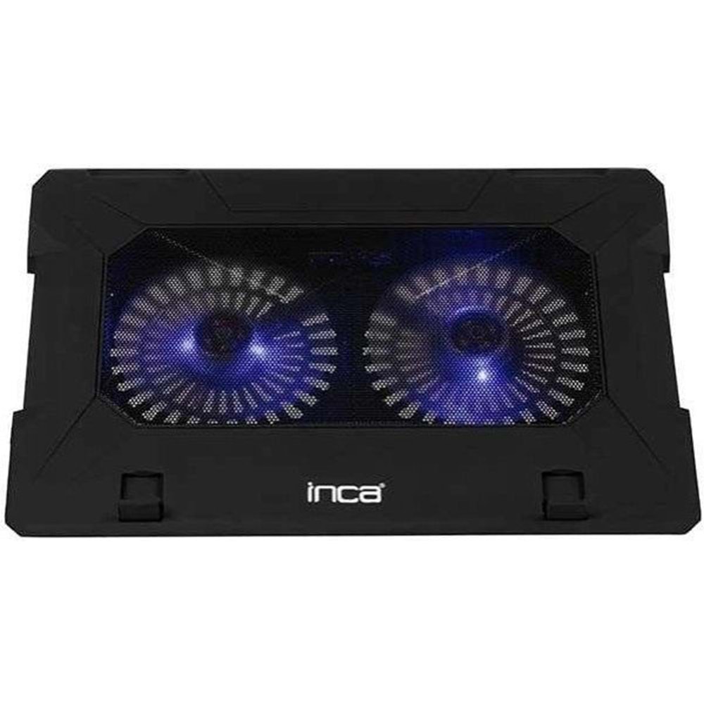 Inca INC-021RX İki fanlı notebook soğutucu,siyah