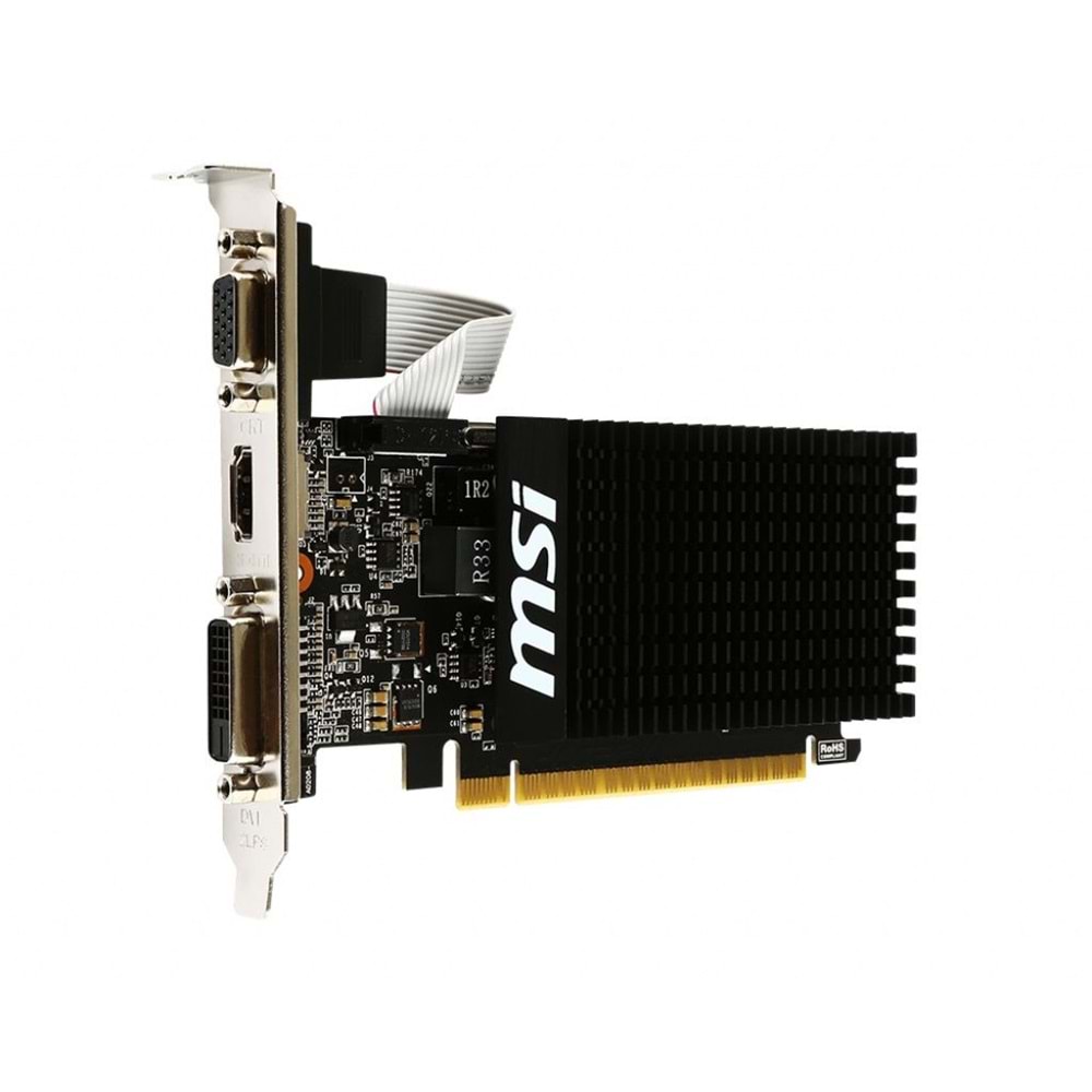 Msi 2Gb GT710 2GD3H Lp 64Bit Ddr3 Hdmi+Dvi+Vga GT710 2GD3H