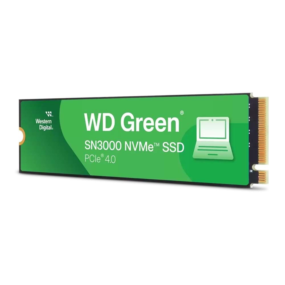 Wd 500Gb Green M.2 Nvme SN3000 5000/4100MB/s WDS500G4G0E