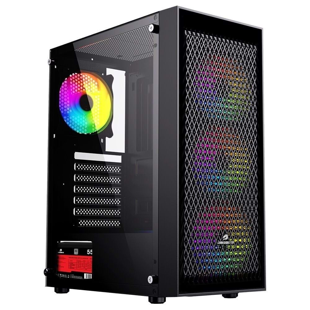 GAMEBOOSTER 550W ATX GB-PW909B ,RGB 80+,USB 3.0