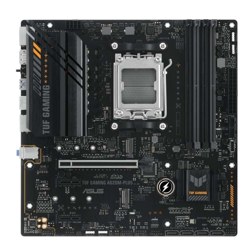 ASUS TUF GAMING A620M-PLUS AM5 DDR5 RGB M.2 DP