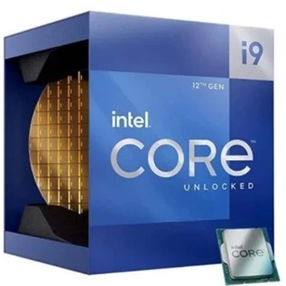 Intel i9 12900KF 3.2GHz 1700P Box (Fansız) 125W 30MB Vga Yok