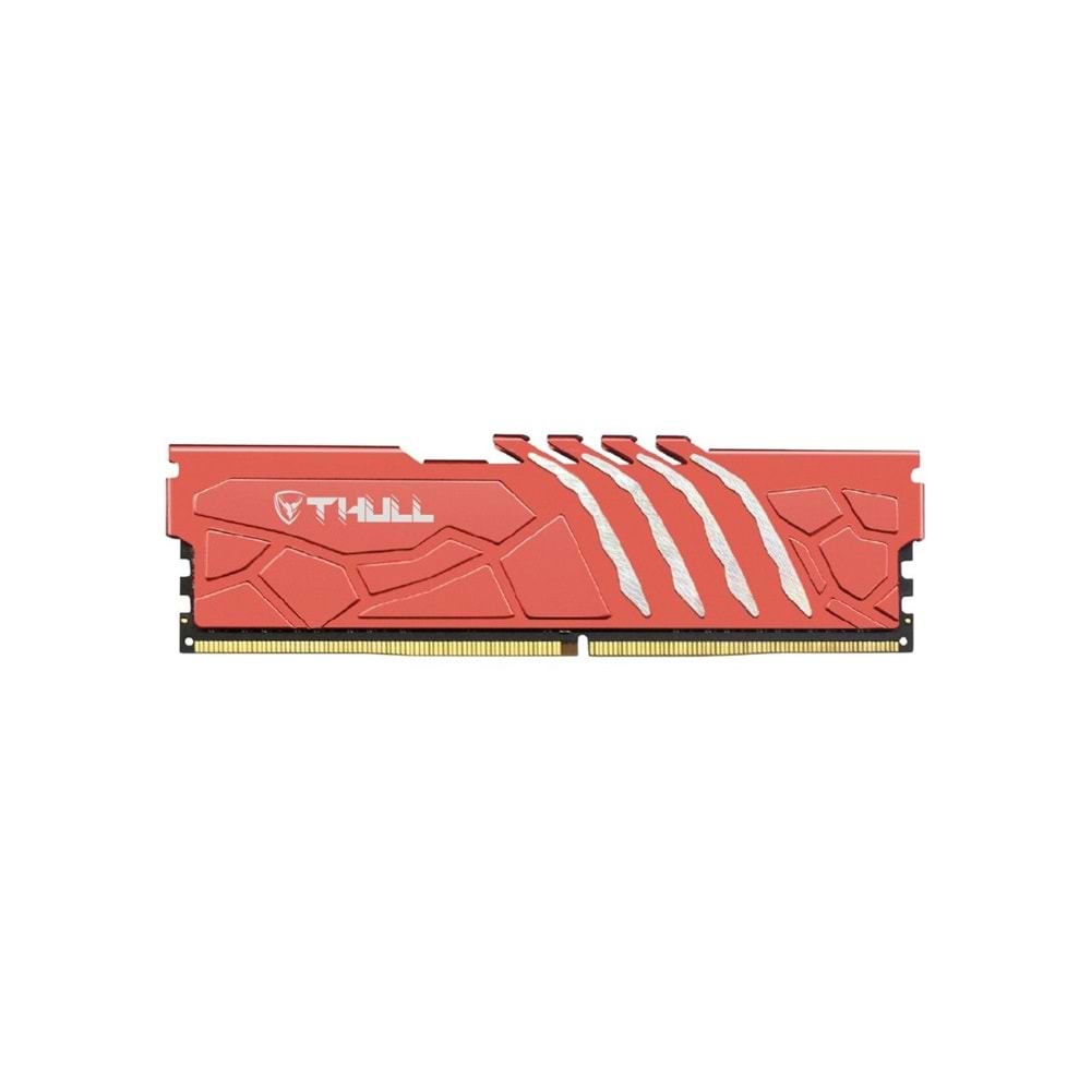 Thull 8Gb 3200MHZ Ddr4 Soğutuculu Ram Kırmızı (Model:THL-PCVTX25600D4-8G-R)