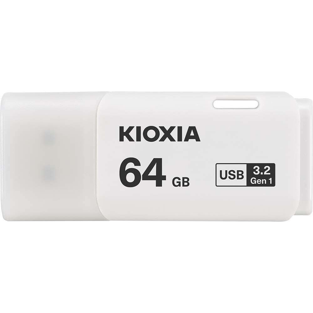 Kioxia 64G U301 Beyaz USB3.2 Gen1 Flash Bellek LU301W064GG4