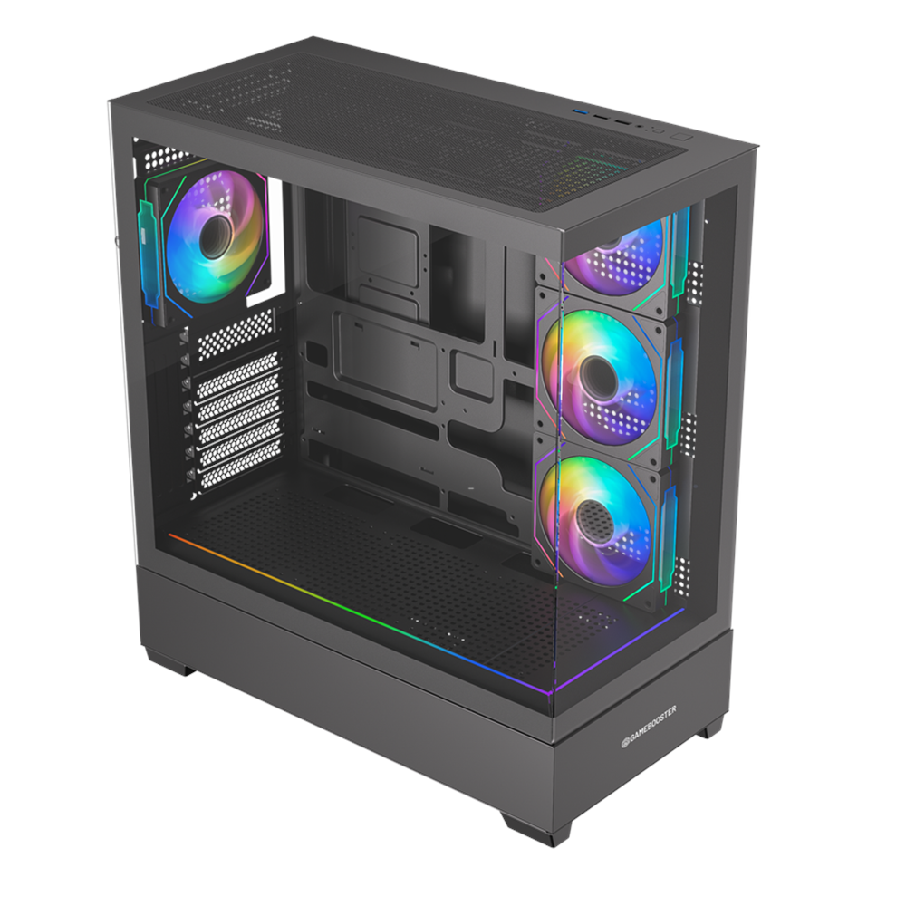 GAMEBOOSTER 750W 80+ BRONZE NYVRA PRIME JBST-GBJML01 4-ARGB Fanlı Gaming EATX PC Kasası