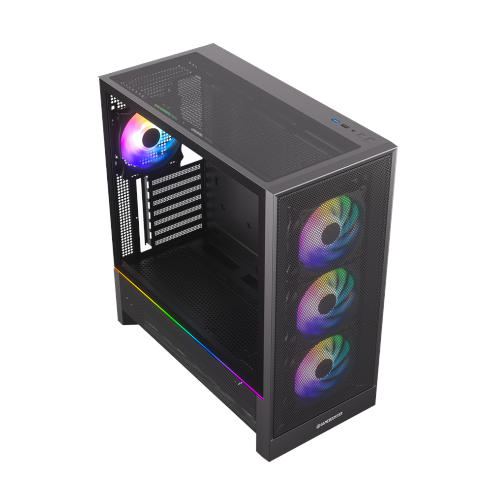 GAMEBOOSTER 750W 80+ BRONZE MYSTRAL JBST-GBJML03 4-ARGB Fanlı Gaming EATX PC Kasası
