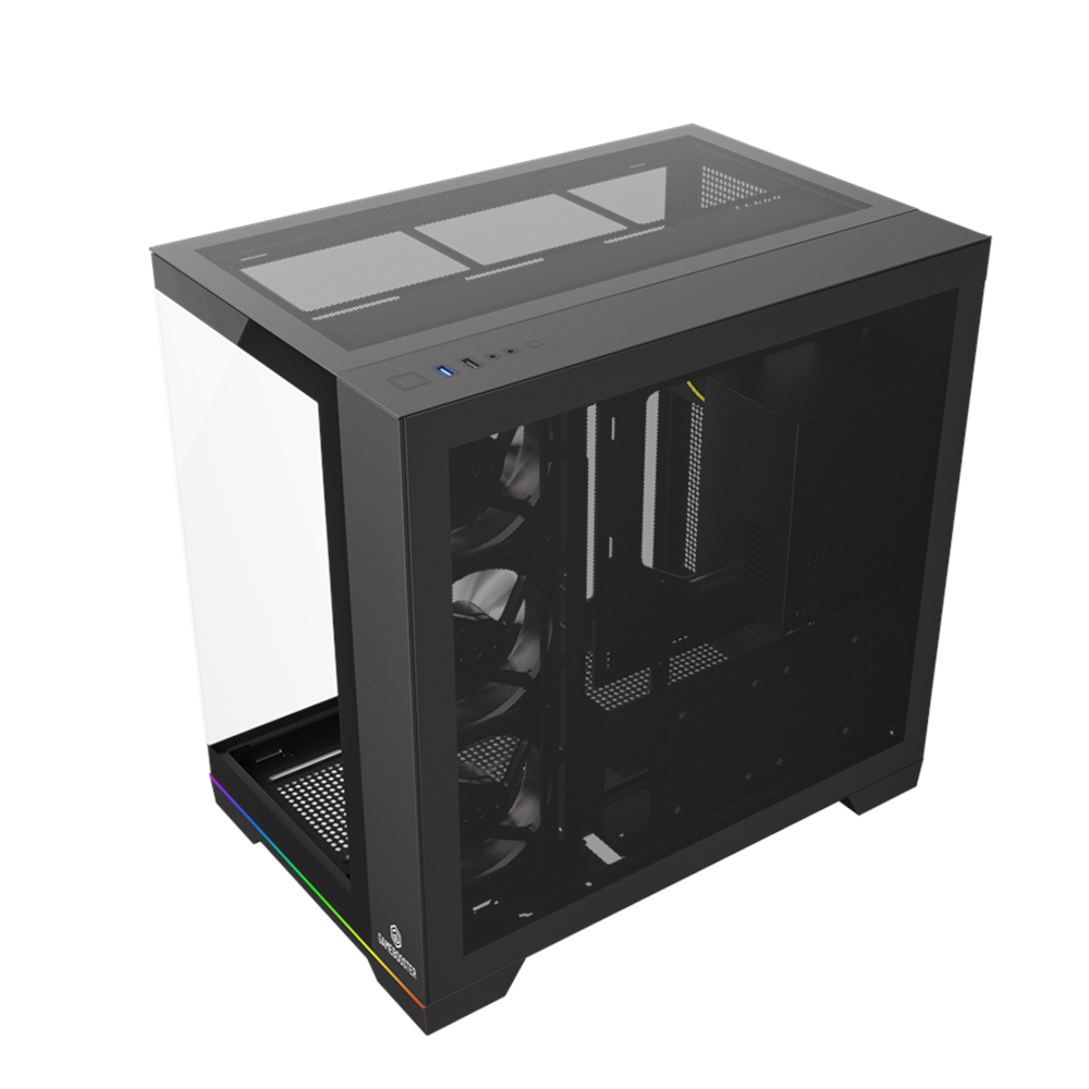 GAMEBOOSTER 850W 80+ BRONZE NYVRA SYNC JBST-GBJML08 4-ARGB Fanlı Gaming Mid-Tower PC Kasası