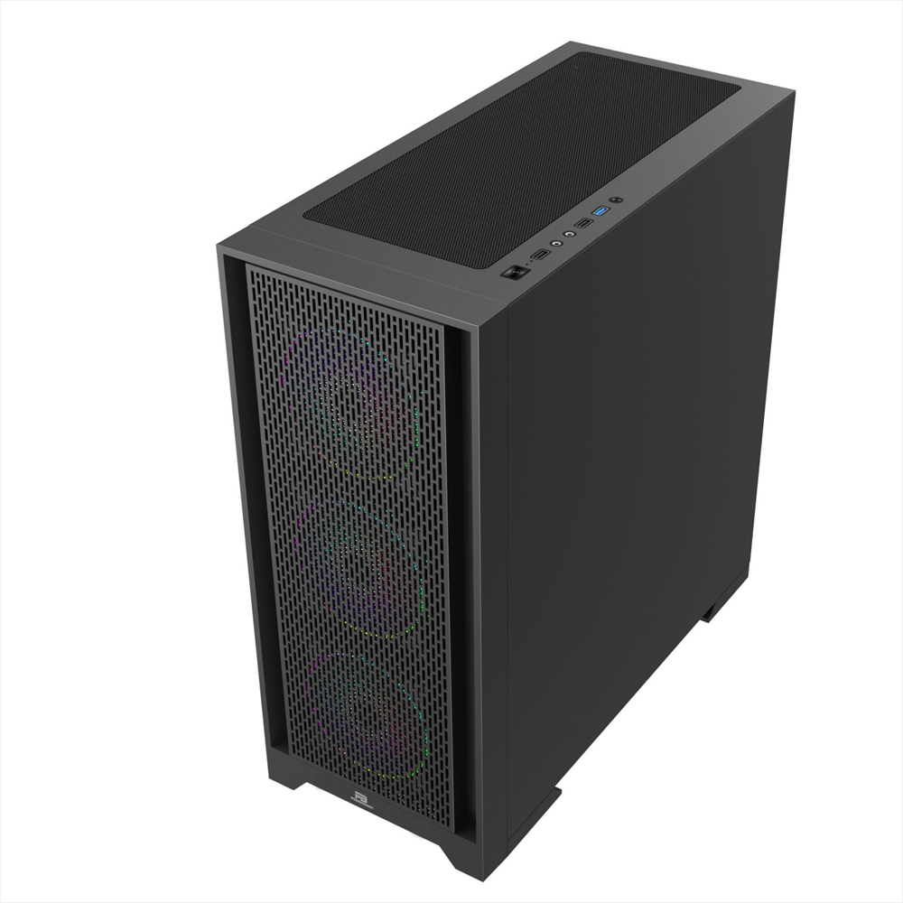POWERBOOST PB-P1600B 4-ARGB Fanlı Gaming Mid-Tower PC Kasası
