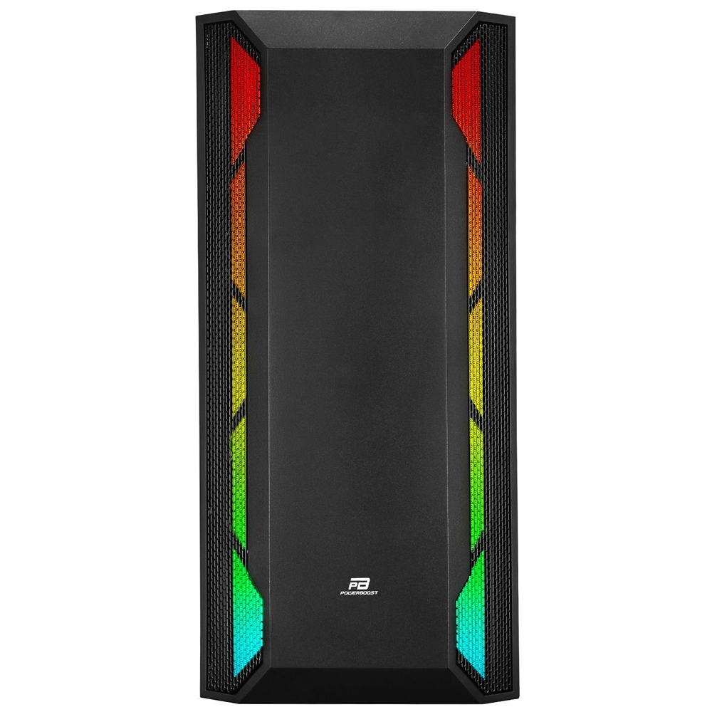POWERBOOST 650W 80+ PB-P3701B 4-ARGB Fanlı Gaming Mid-Tower PC Kasası