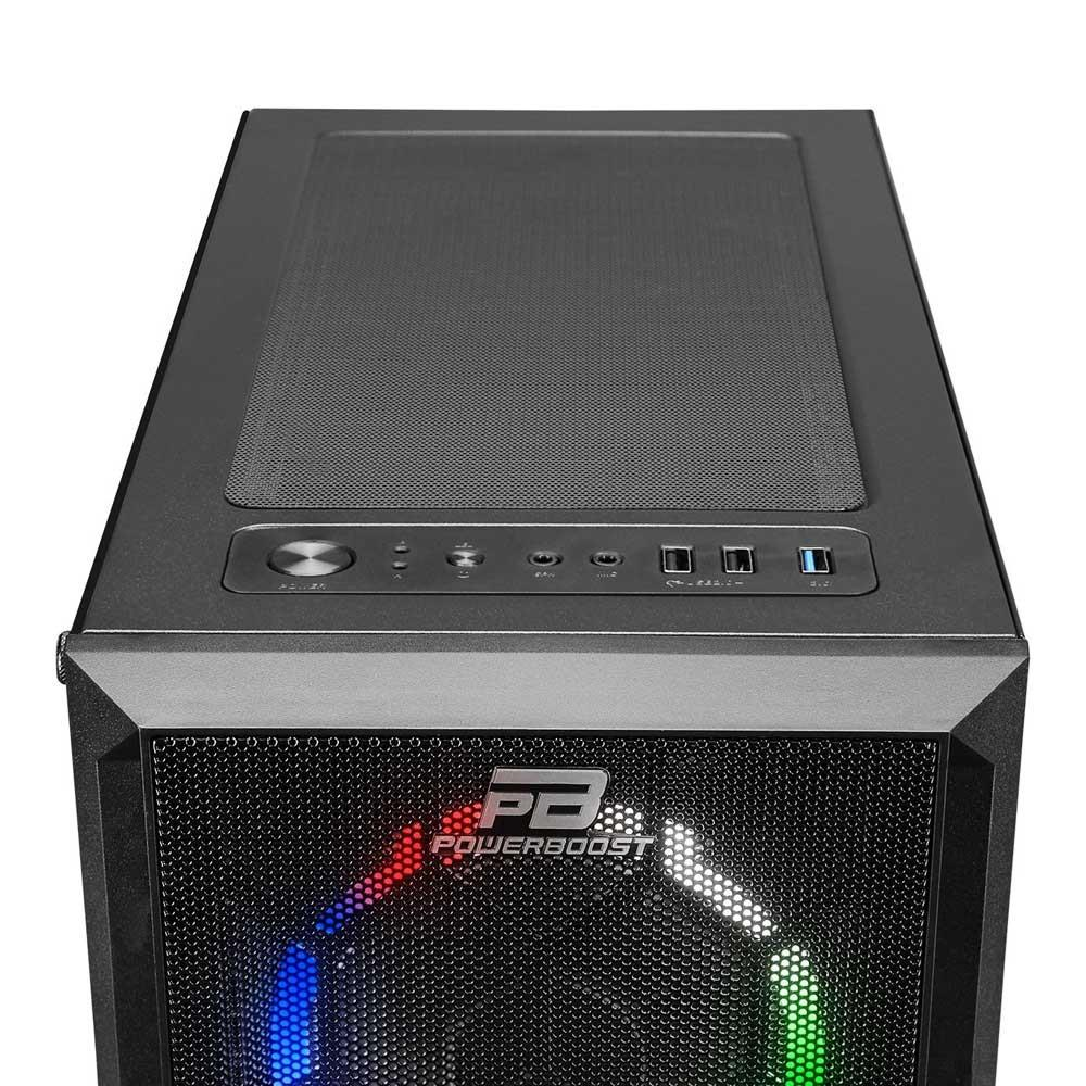 POWERBOOST 650W 80+ VK-D501M 4-Rainbow Fanlı Gaming Mid-Tower PC Kasası