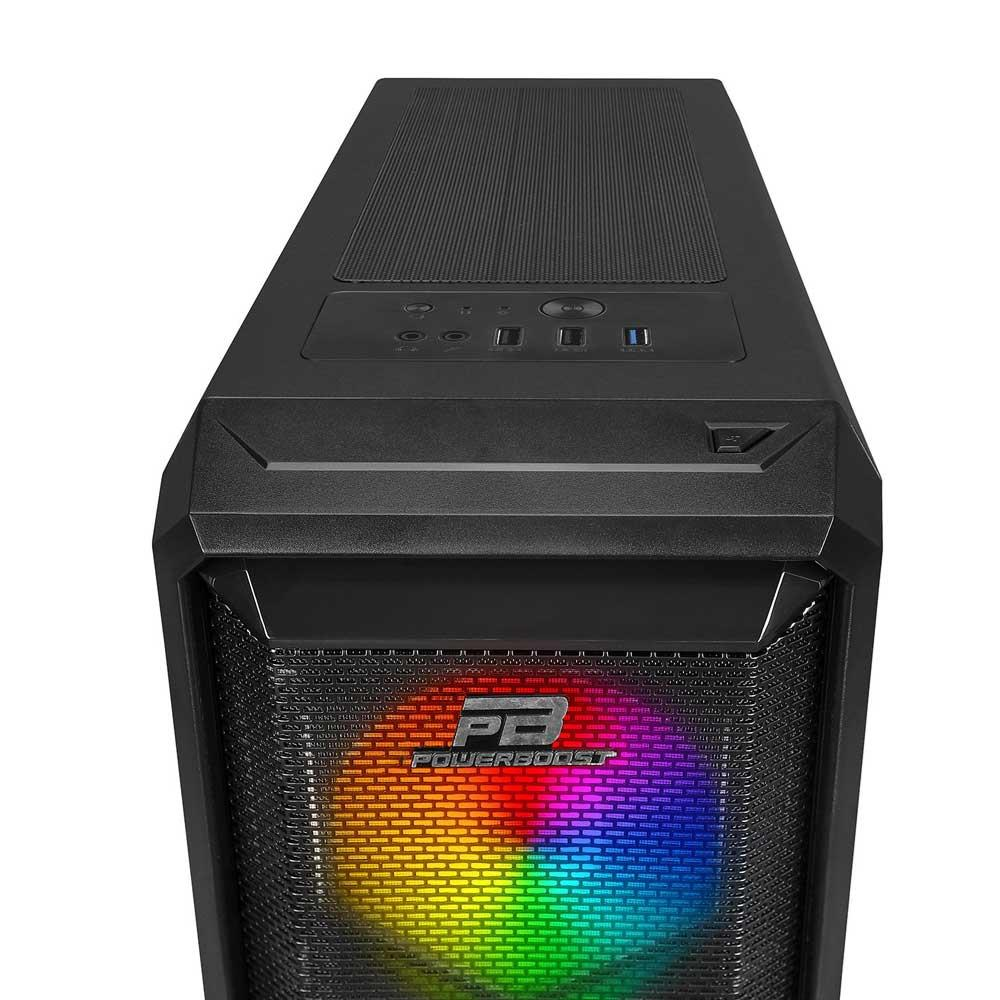 POWERBOOST 600W 80+ VK-P15B 4-ARGB Fanlı Gaming Mid-Tower PC Kasası
