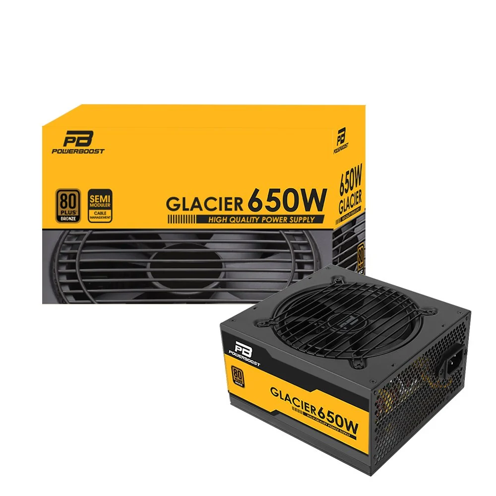 POWERBOOST 650W 80+ BRONZEGLACIER BST-ATX650B Yarı Modüler Power Supply