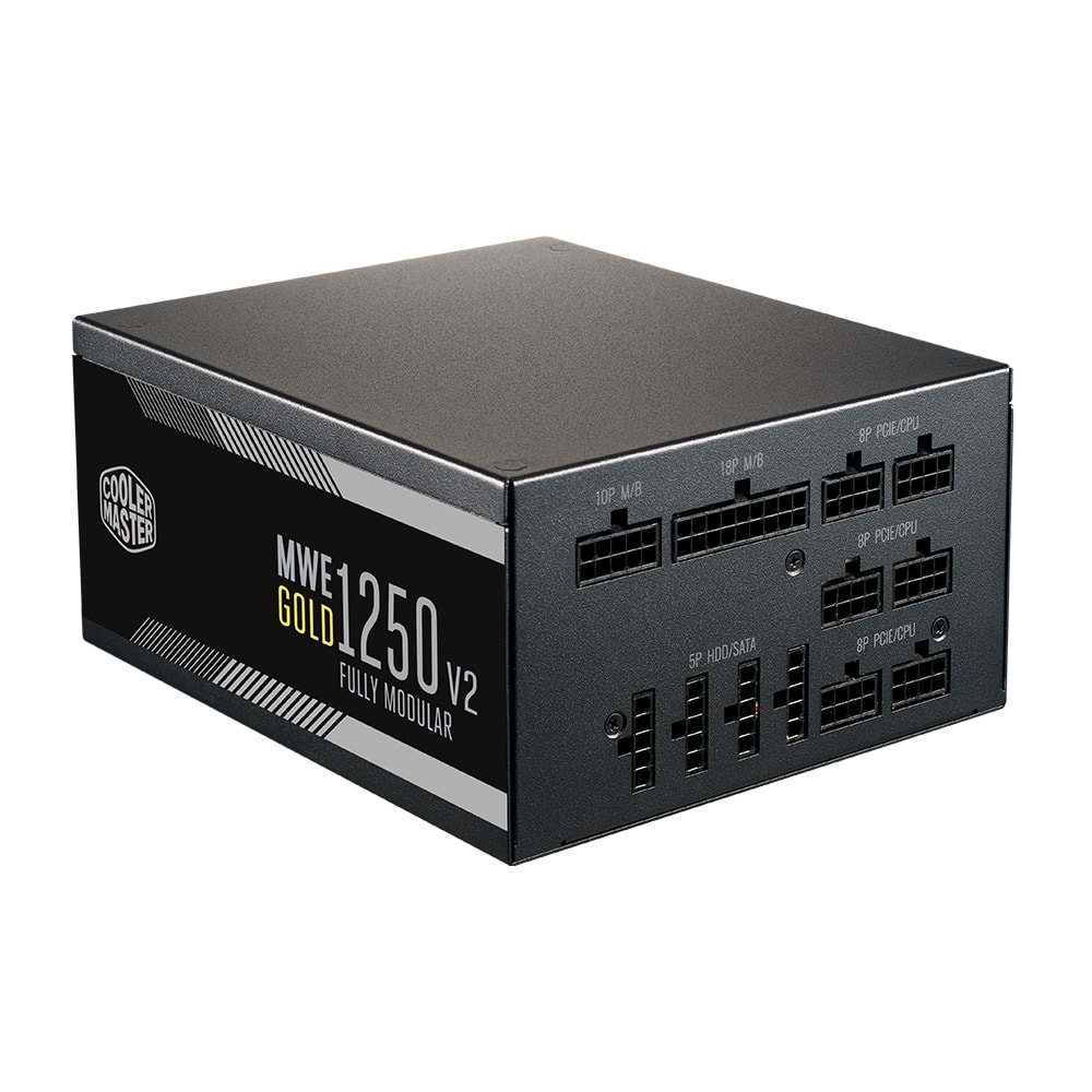COOLERMASTER 1250W 80+ GOLD MWE V2 MPE-C501-AFCAG-3EEU PCIE 5.0 Tam Modüler Power Supply