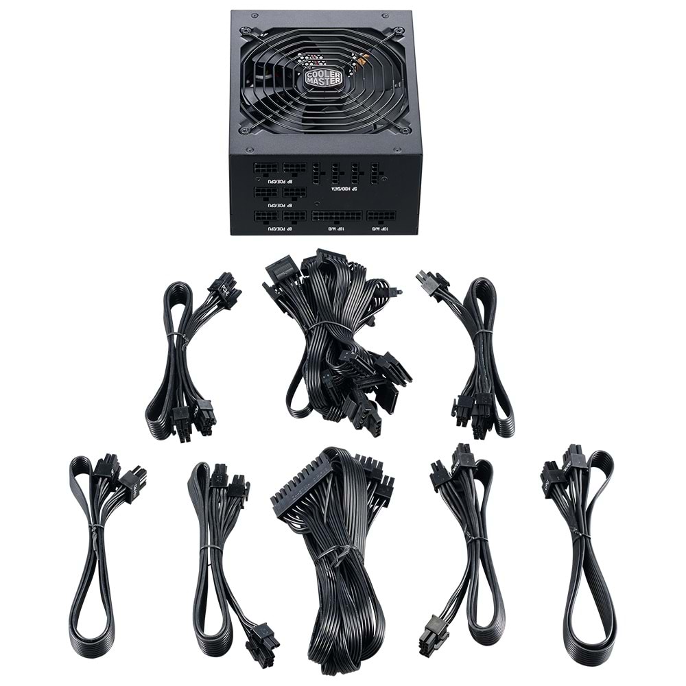 COOLERMASTER 1250W 80+ GOLD MWE V2 MPE-C501-AFCAG-3EEU PCIE 5.0 Tam Modüler Power Supply