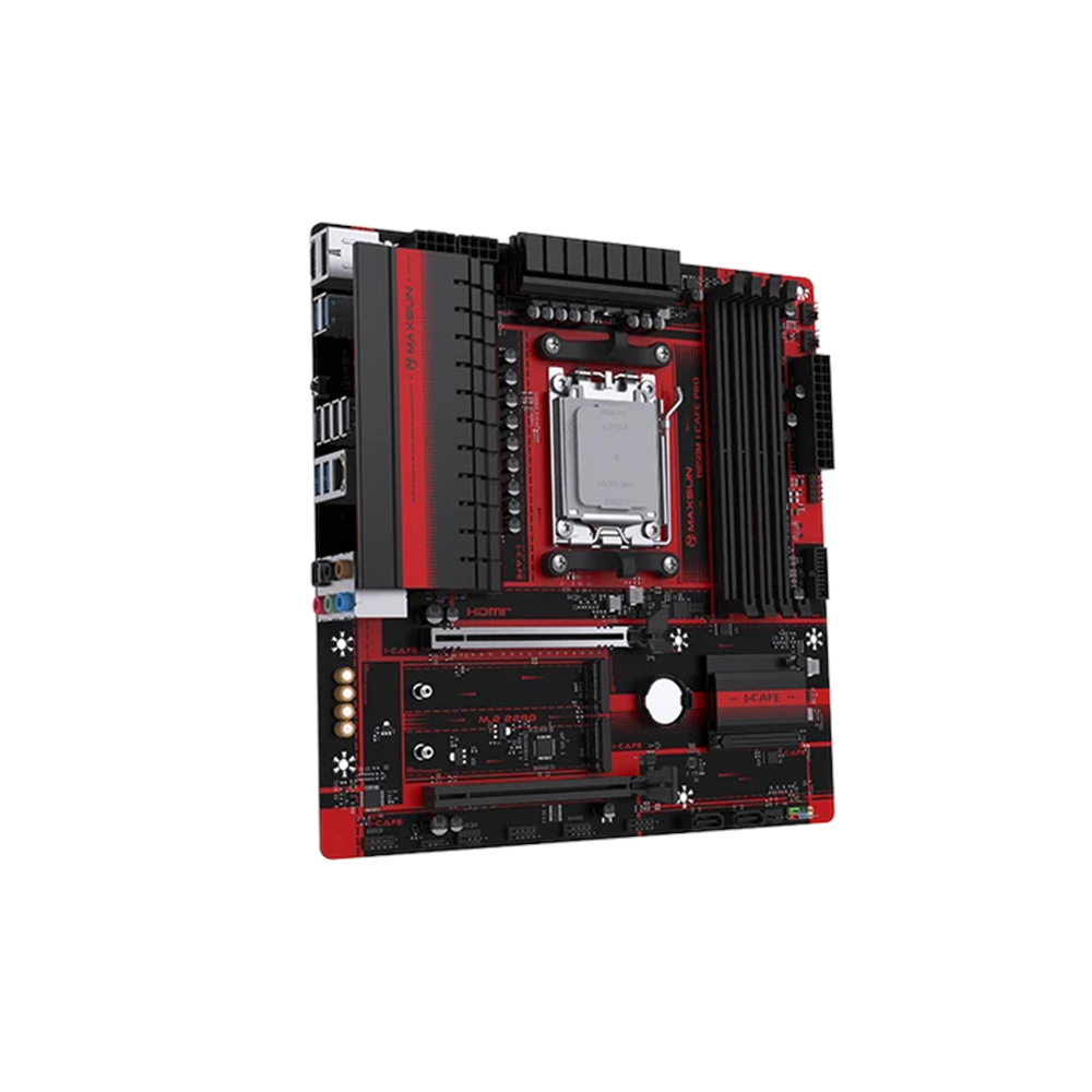 MAXUN B850M-M I-CAFE PRO DDR5 HDMI-DP PCIE 5.0 AM5 mATX