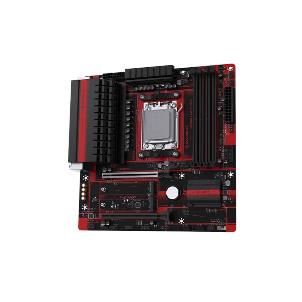 MAXUN B850M-M I-CAFE PRO DDR5 HDMI-DP PCIE 5.0 AM5 mATX