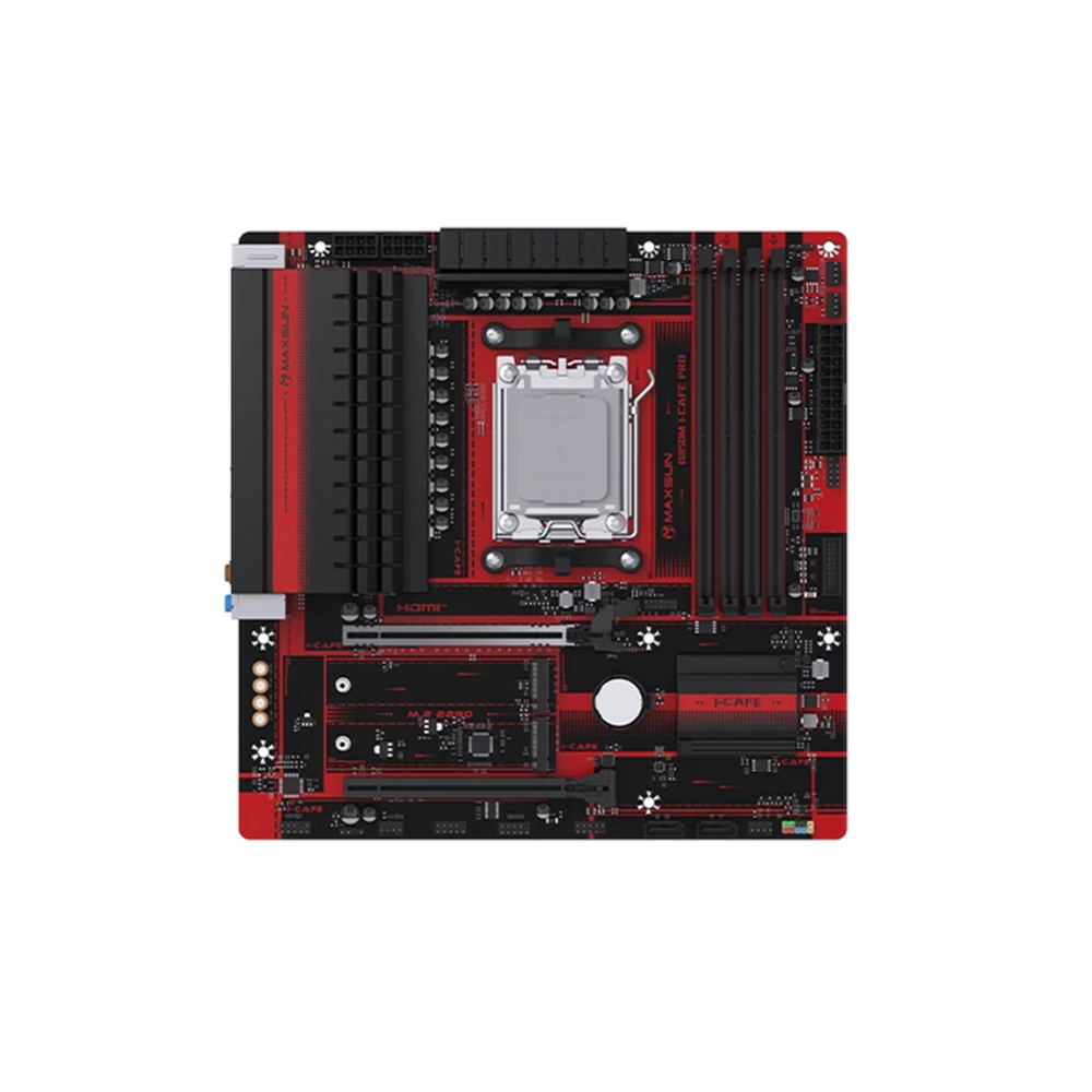 MAXUN B850M-M I-CAFE PRO DDR5 HDMI-DP PCIE 5.0 AM5 mATX