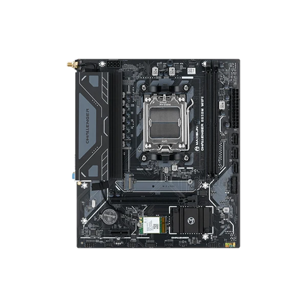 MAXUN CHALLANGER B650M WIFI V2 DDR5 HDMI-DP PCIE 4.0 AM5 mATX