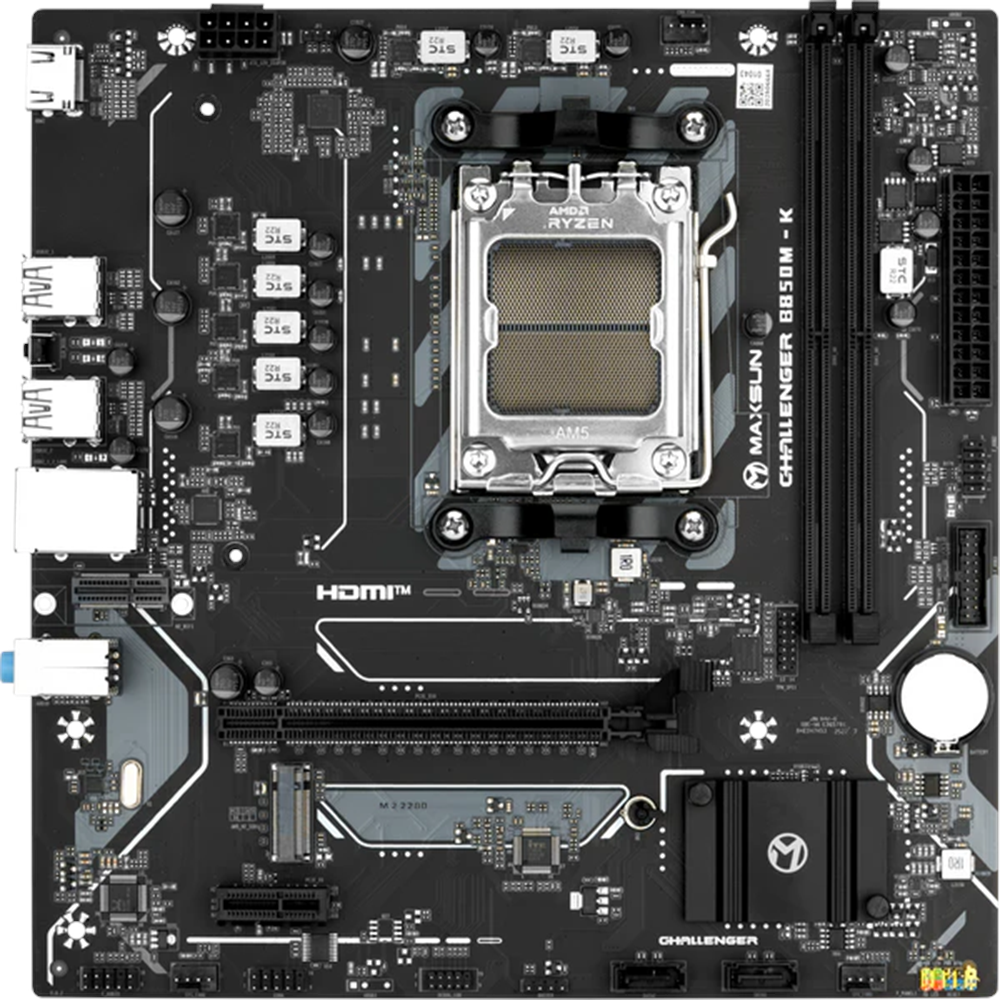 MAXUN CHALLANGER B850M-K HDMI PCIE 5.0 AM5 mATX