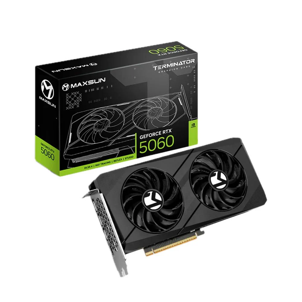MAXSUN 8GB RTX5060 MS-RTX5060-TRB-8G GDDR7 128bit HDMI-DP PCIE 5.0