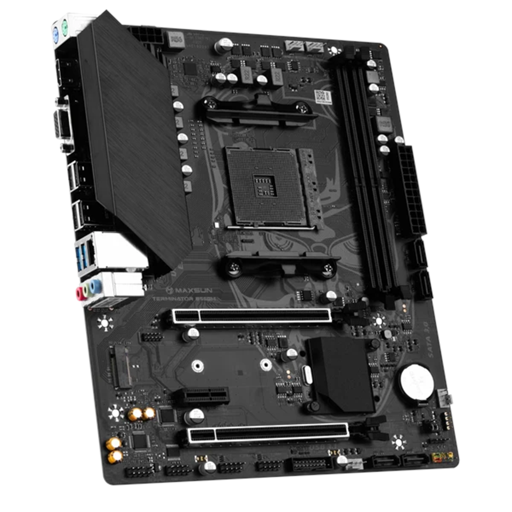 MAXUN TERMINATOR B550M DDR4 HDMI PCIE 4.0 AM4 mATX