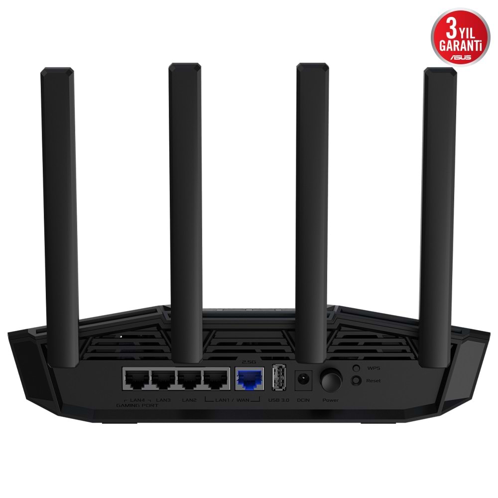 ASUS TUF-BE3600 WIFI7 Dual Band Ev Ofis Tipi Router