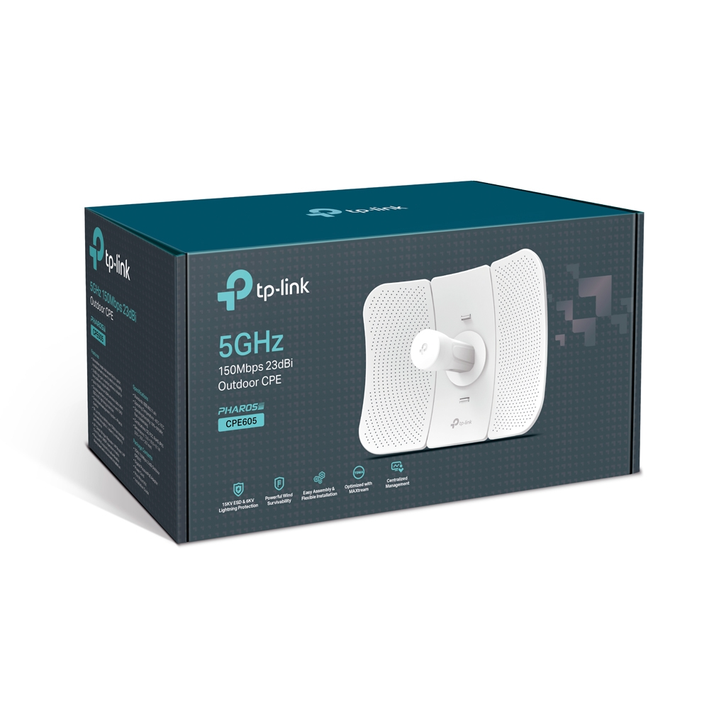 TP-LINK CPE605 5GHz 23dBi 150mbps Outdoor CPE Access Point 20km