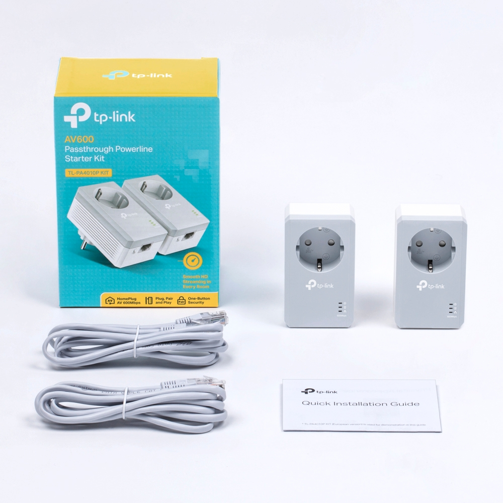 TP-LINK TL-PA4010PKIT AV600 Powerline Menzil Genişletici