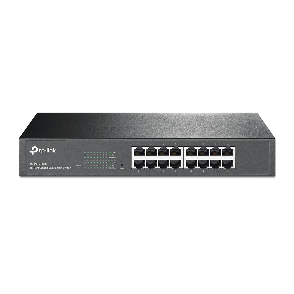 TP-LINK 16port Gigabit Yönetilebilir Switch TL-SG1016DE