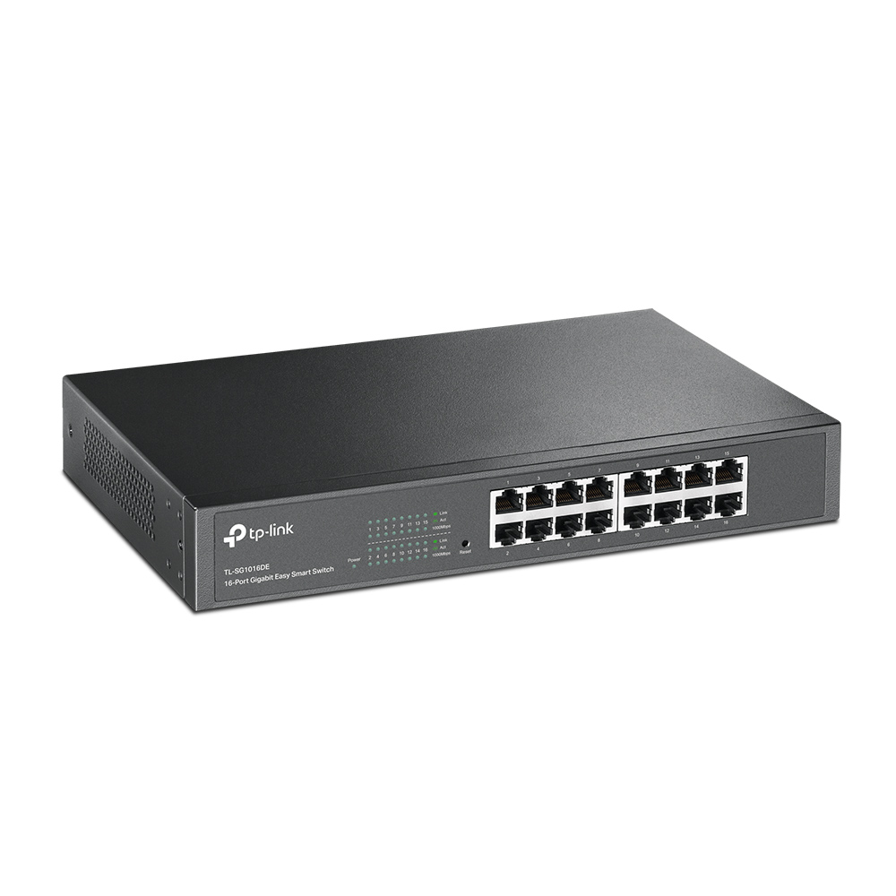 TP-LINK 16port Gigabit Yönetilebilir Switch TL-SG1016DE
