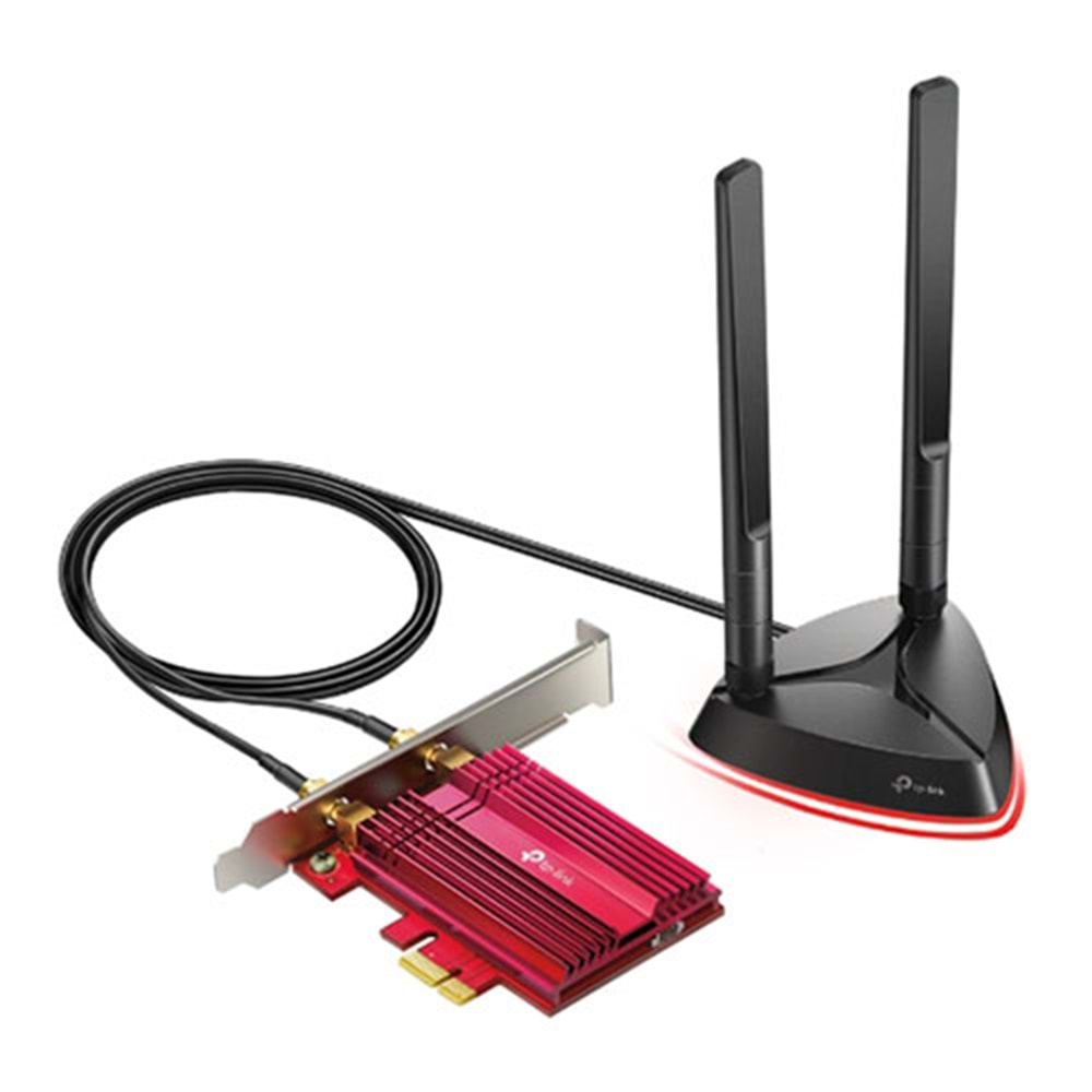 TP-LINK ARCHER TX3000E WIFI6 AX3000 Bluetooth 5.2 PCIe Kablosuz Ağ Adaptörü