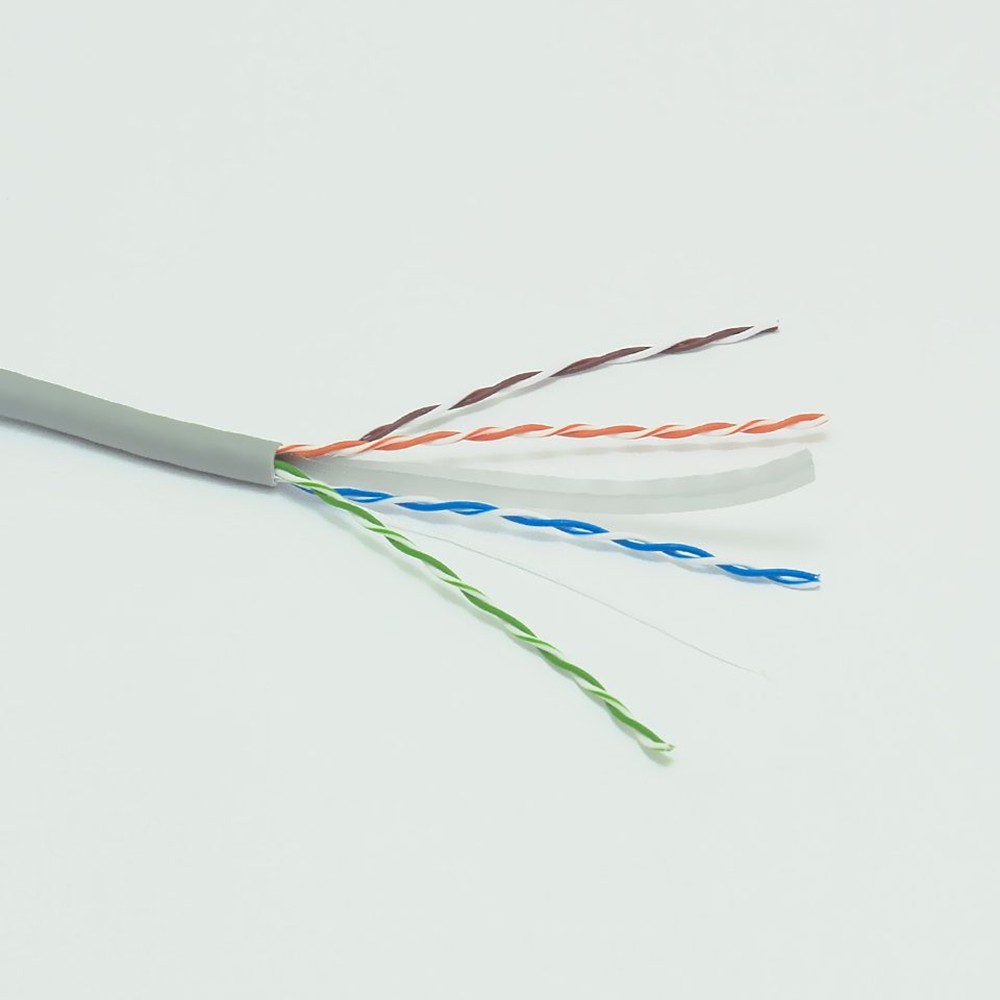 FRISBY 305metre Cat6 Utp 24AWG Gri Saf Bakır Kablo FNW-CAT628 