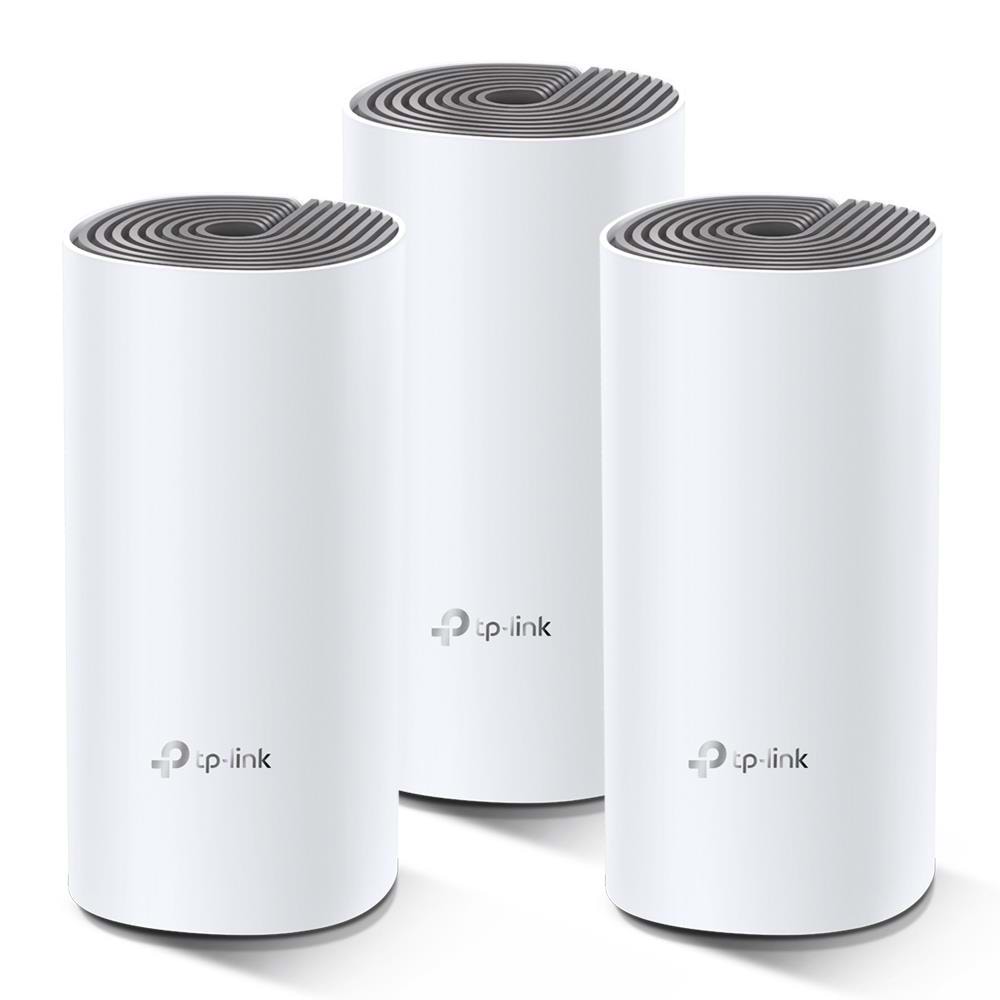 TP-LINK DECO E4-3P WIFI5 AC1200 Dual Band Mesh Router 3-lü set
