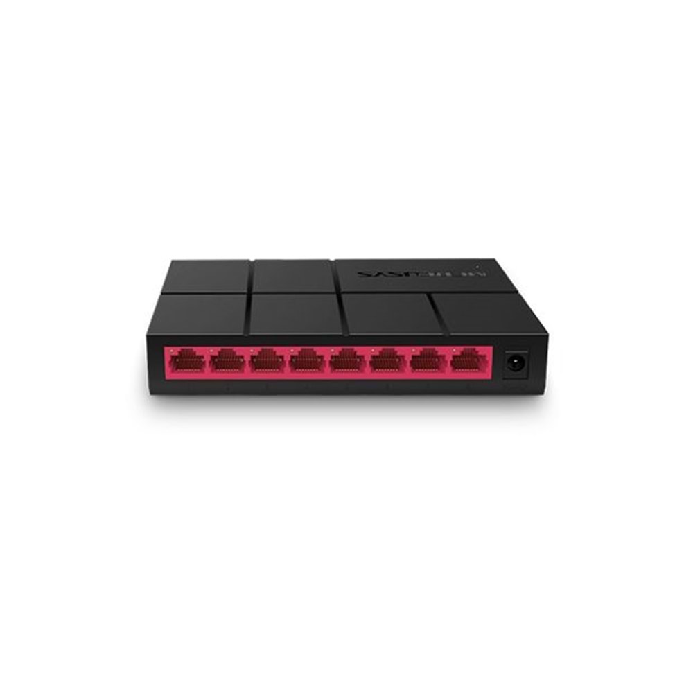 TP Mercusys MS108G 8'li Masaüstü gigabit switch (3yıl üretici garantili)