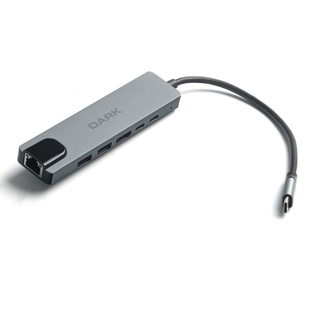 Dark DK-AC-U31X47 Tip-C=>100W RJ45+HDMI+USB3.0USB- C