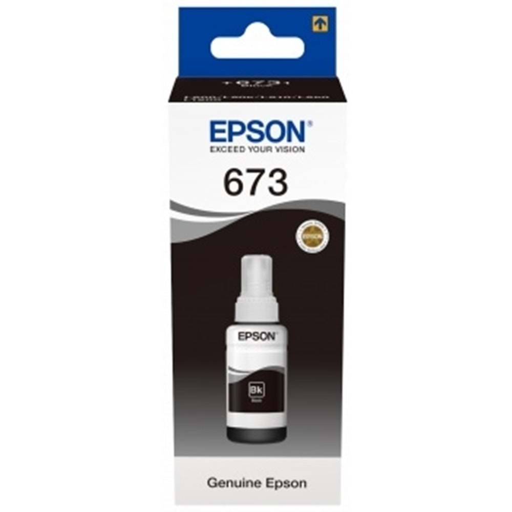 EPSON C13T67314A MÜREKKEP KARTUŞ SİYAH 70ML.