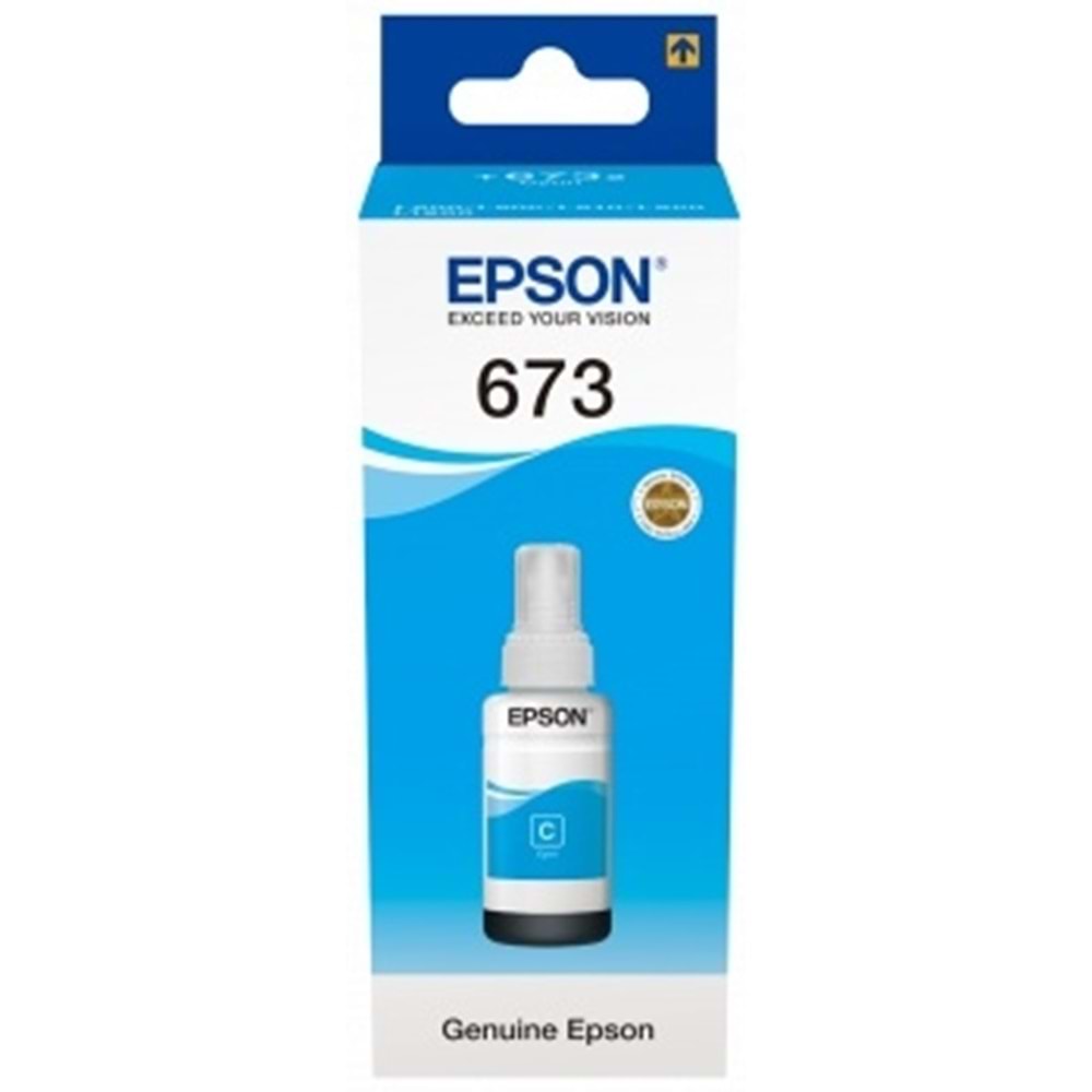 EPSON C13T67324A MÜREKKEP KARTUŞ MAVİ 70ML.