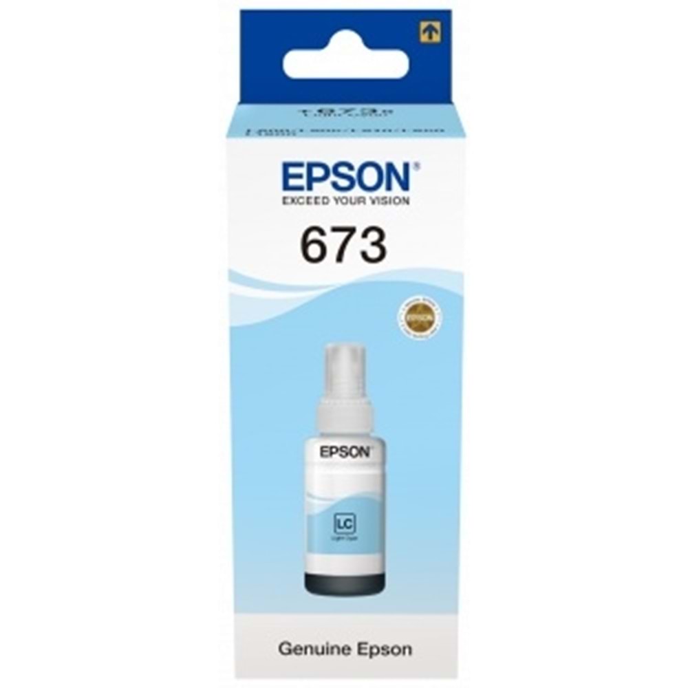EPSON C13T67354A MÜREKKEP KARTUŞ AÇIK MAVİ 70ML.