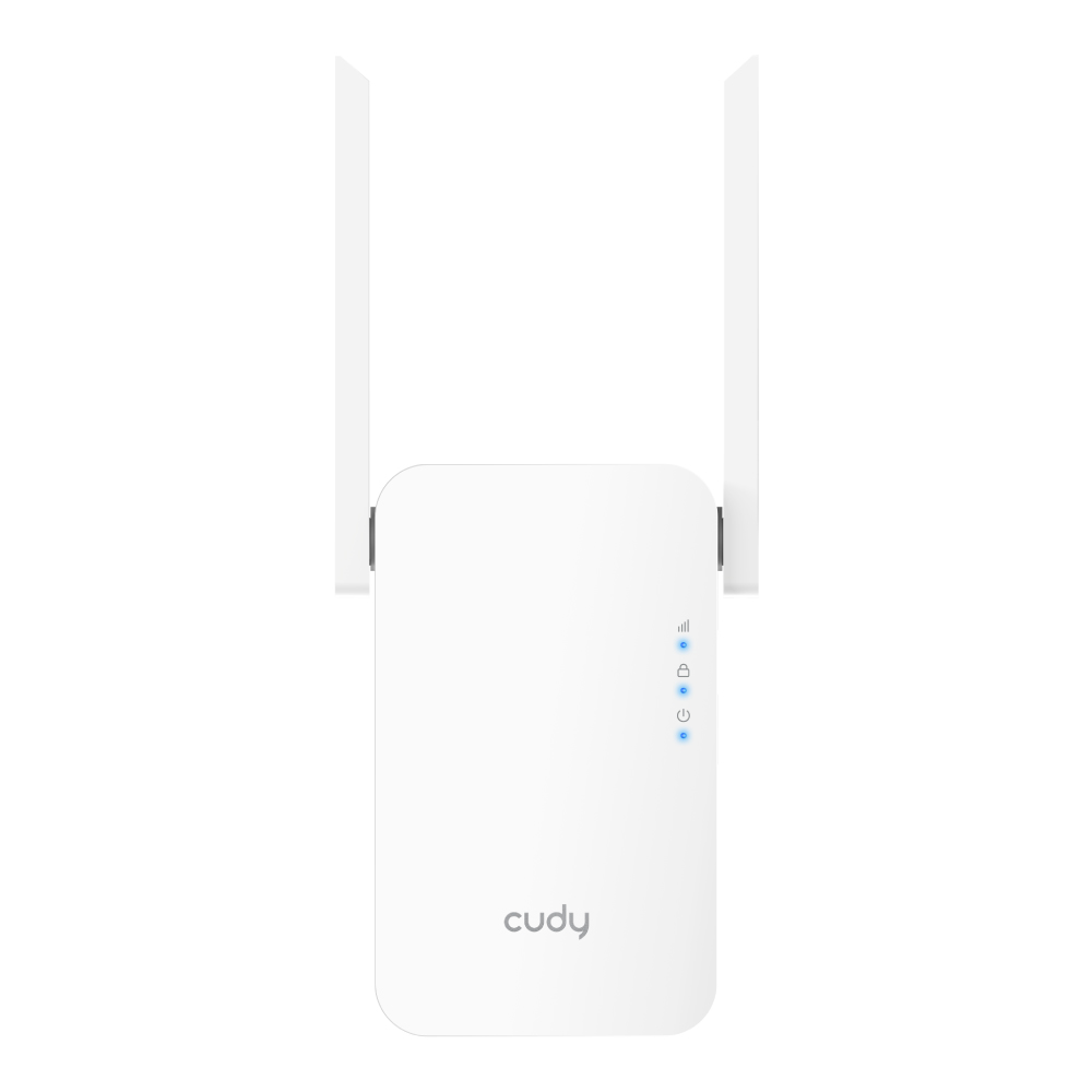 CUDY RE1800 WIFI6 AX1800 Çift Bant Menzil Genişletici Priz Tip