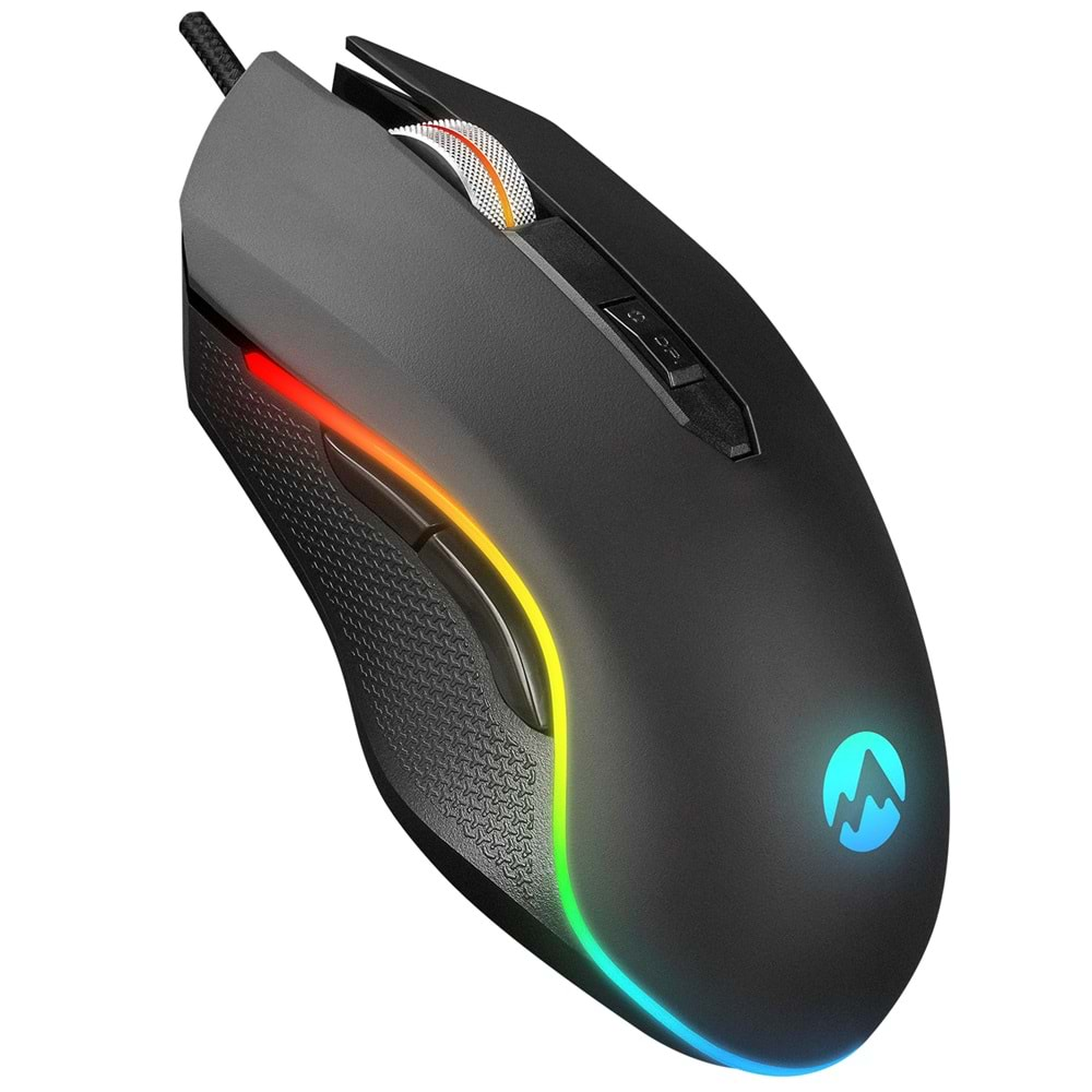 EVEREST TITANIO USB 7200dpi Gaming Mouse RGB SM-F09