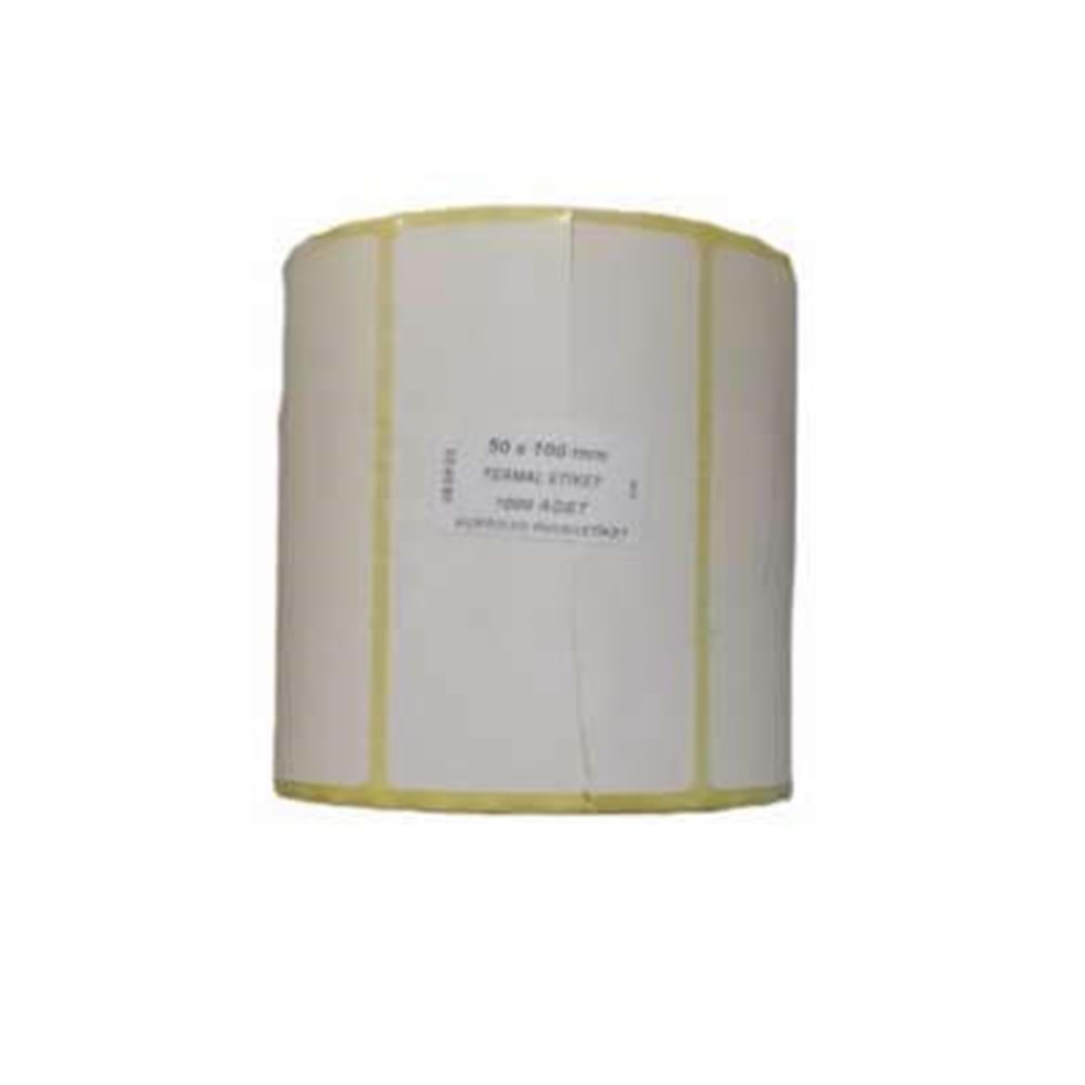 50X100 TERMAL BARKOD ETİKET 250 SARIM