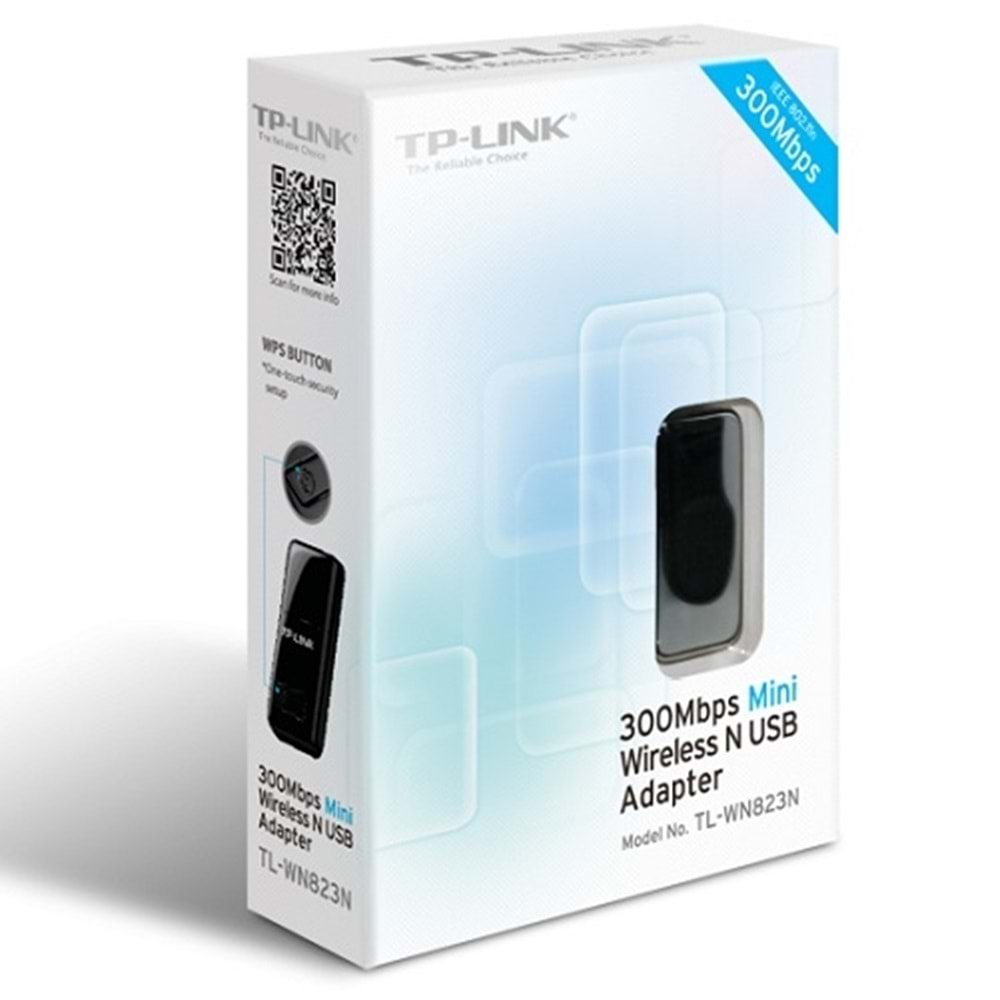 TP-LINK TL-WN823N 300mbps 2.4ghz USB Kablosuz Adaptör