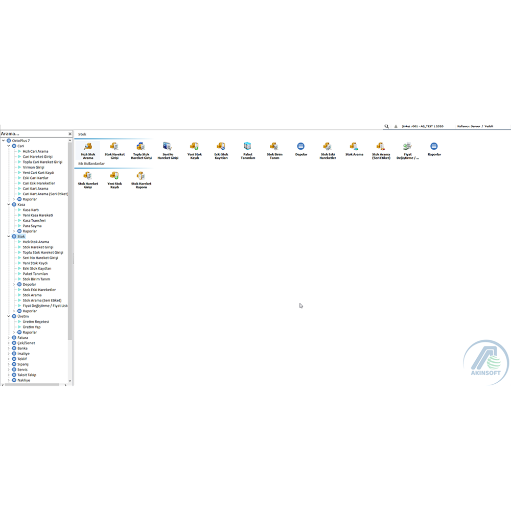 Akınsoft Octoplus 7 Professionel Lisans