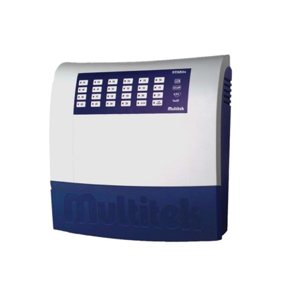 Multitek STAR2 4 Harici 8 Dahili Abone Telefon Santrali