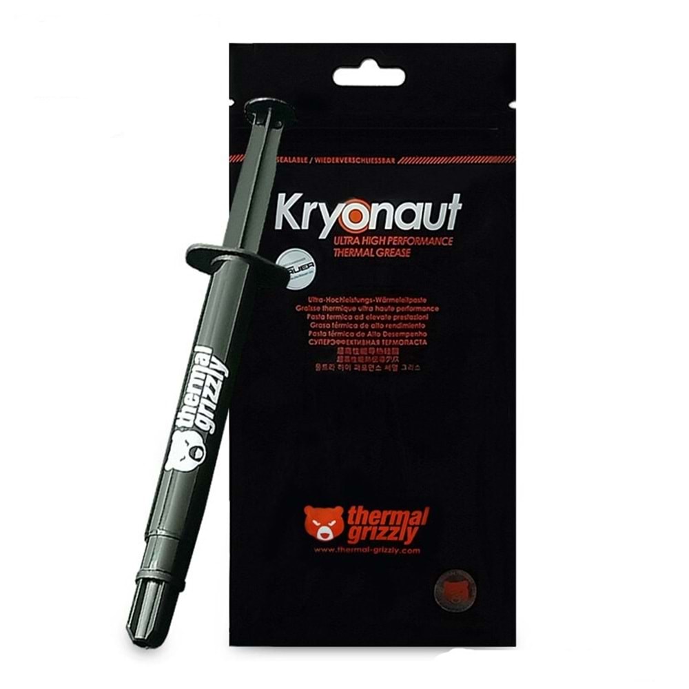 Thermal Grizzly Hydronaut 3.9gr 11.8W Yüksek Performance Termal Macun