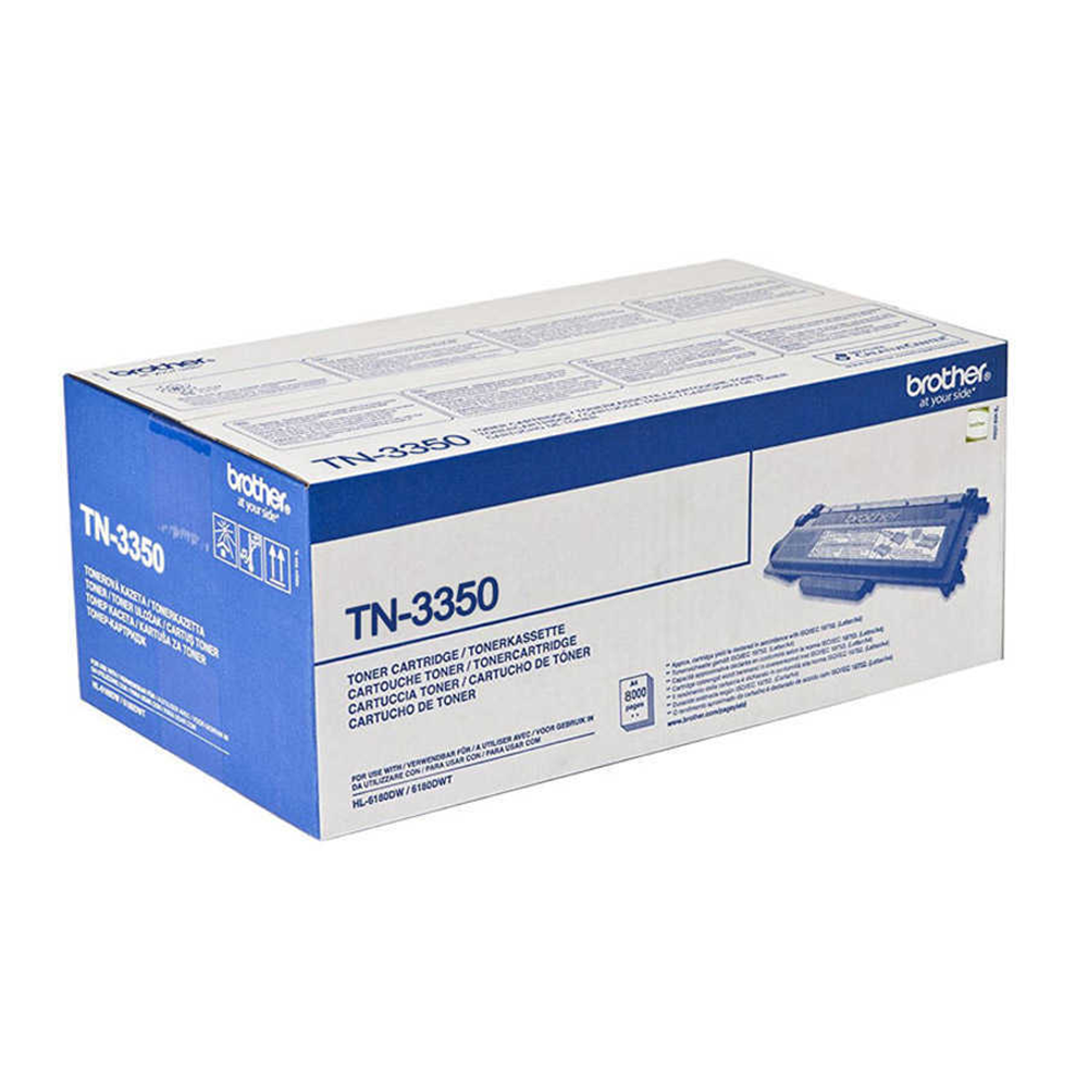 BROTHER TN-3350 Siyah (Black) Yüksek Kapasiteli Toner Kartuşu (8.000 Sayfa)