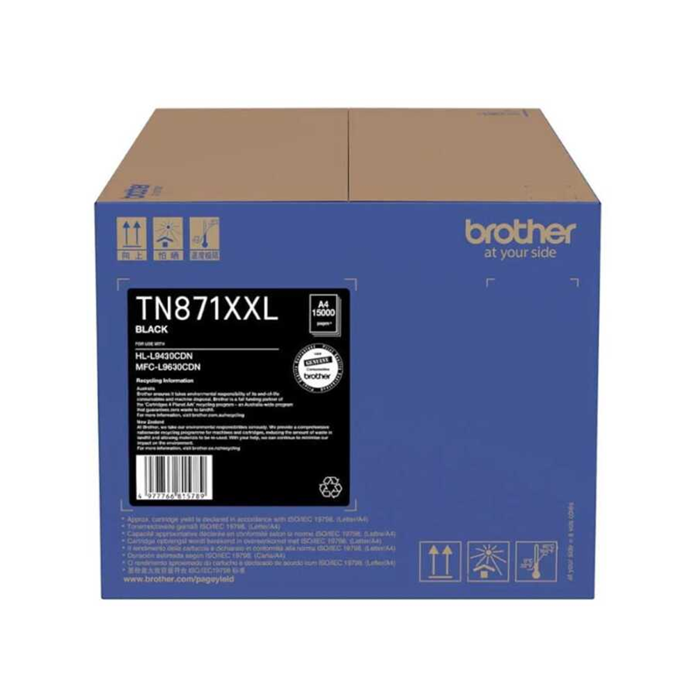 BROTHER TN-871XXLBK Siyah (Black) Ultra Yüksek Kapasiteli Toner Kartuşu (15.000 Sayfa)