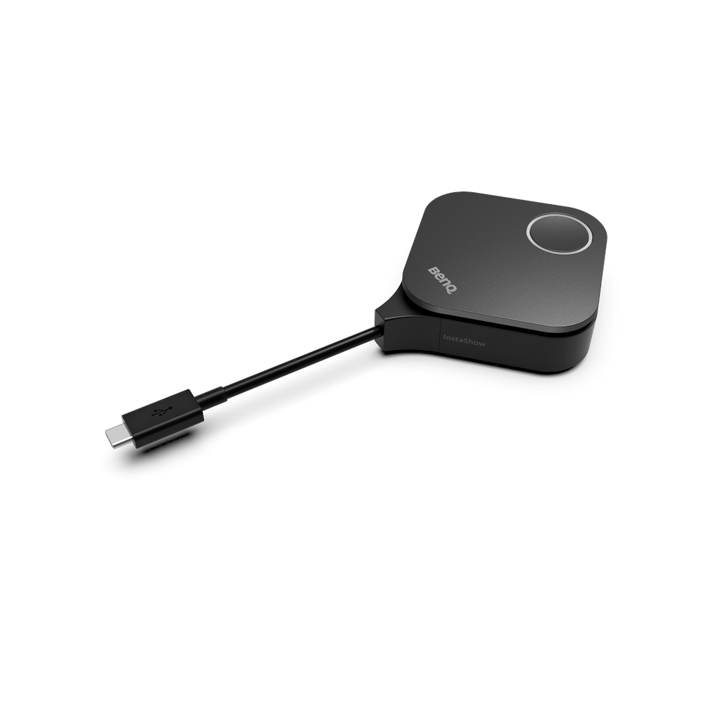 BENQ WDC15 4K Ultra HD HDMI / USB Type-C Sürücüsüz Tak-Çalıştır (Plug & Play) Kablosuz Wi-Fi Ekran ve Sunum Yansıtma Seti 